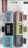 6 PC SQUARE CLAW - MATTE