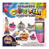 CFK-1357- ULTIMATE GLOW IN THE DARK COLOR FILL SAND ART KIT-6 PCS PER CASE-$6.50/PC