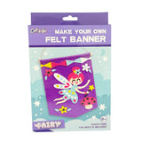 CFK-1440- FAIRY DIY FELT BANNER KIT- 12 PCS PER CASE-$1.50/PC