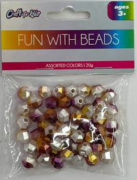 METALLIC  BEADS -$0.75