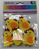 5 PCS FELT STICKERS - CHIC
