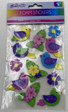 3D FOAM STICKERS - BIRDS