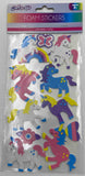 3D FOAM STICKERS - UNICORN
