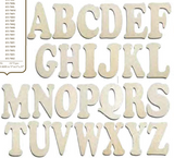 Wood Letter "Z" Pcs