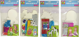 Paper Cut Out DIY Kit-4 Assorted Designs