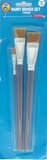 3 Paint Brush Set