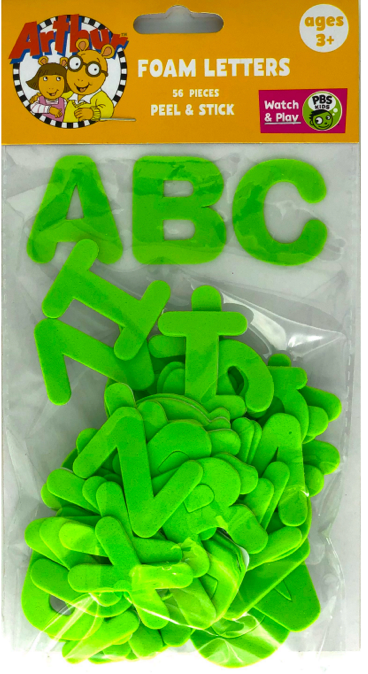 Alphabet foam letters cheap