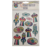 Glitter Space Stickers
