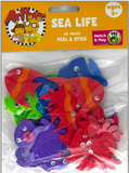 Foam Stickers With Wiggle Eyes-Sea Life 20 Pcs