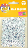 Star Sequins (15Mm) 18G-Silver