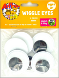 8 Wiggle Eyes-40Mm Packing