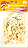 500 Wood Match Sticks (4Cm X 2 Mm)-Natural