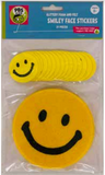 21 Pc Felt/Glitter Eva Peel & Stick-Smiley Face