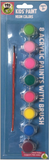 8 Acrylic Paints (25G) With Brush Set-Neon Colors Pcs