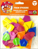 Assorted Adhesive Eva Shapes 13G Bag