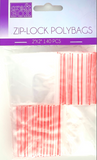 Zip-Lock Polybags 2" X 2"-140 Pcs
