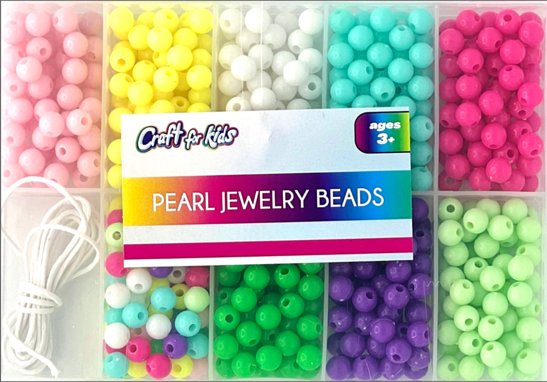 Pearl Jewelry Set Bead Box – Craft For Kids