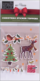 Xmas Sticker Toppers - Traditional Christmas