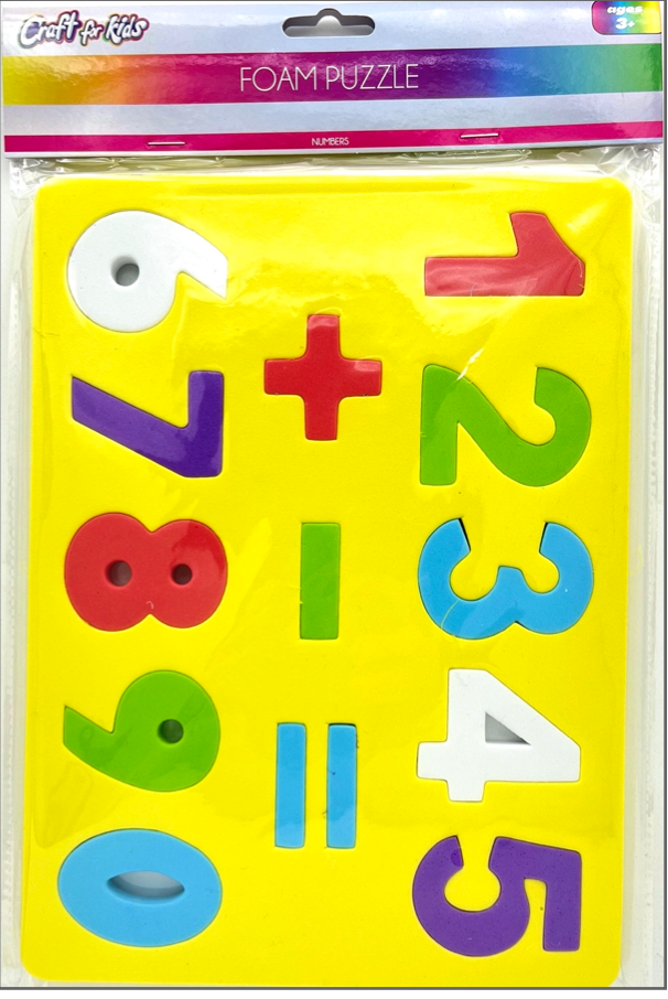 Foam Puzzle-Numbers