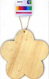 1 PC WOOD CUT OUT - MESSAGE BOARD