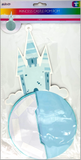 PRINCESS CASTLE POM POM DECORATION - BLUE