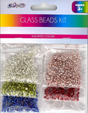 CRAFT FOR KIDS GLASS BEAD KIT -ASSORTED COLORS