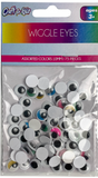 MOVING EYES - ASSORTED COLORS 75PCS