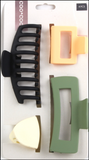 4 CLAW MATTE ASSORTED SIZE PACK - MULTI