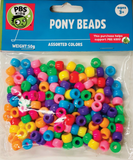 Pony Beads Assrted Colors 50G